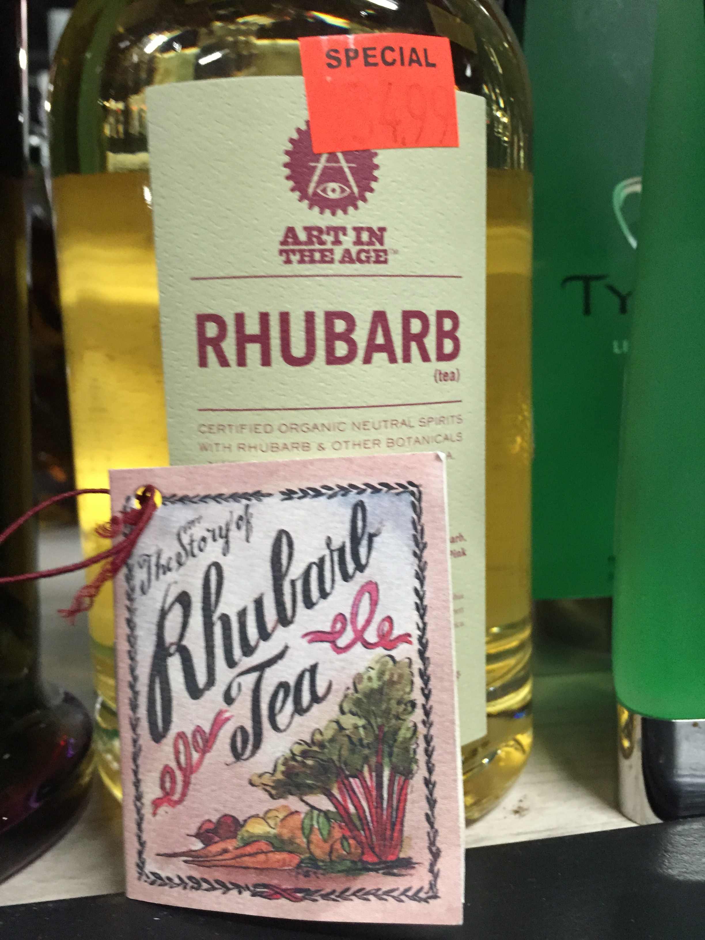 Fortified Rhubarb Tea- Art In The Age