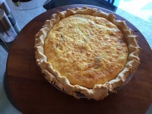 Christmas Quiche From Scratch