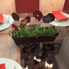 Fun on a Rainy Day in Florida Chocolate Lollipop Flower Garden