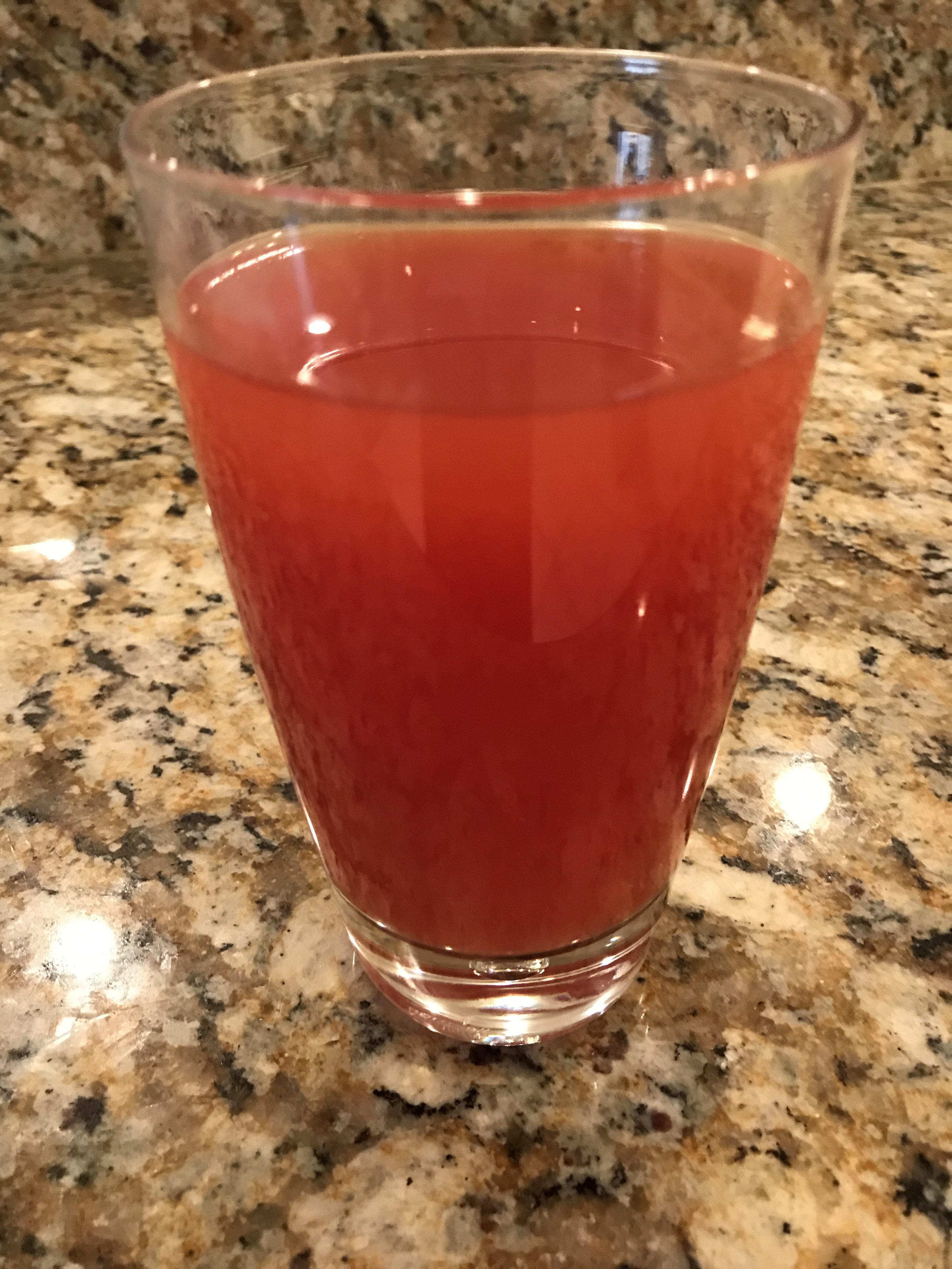 Tomato Juice Diet-First Day
