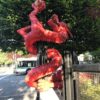 Vibrant Victoria BC—Flowers and More Lampost in ChinaTown
