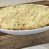 Shepherds Pie:Mostly Vegetables with Cauliflower Mash Top