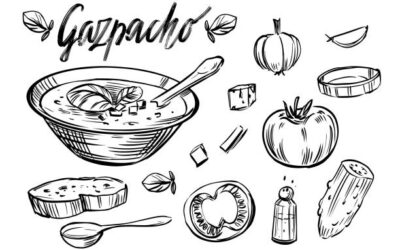 Do You Believe That A Soup Could Be This Easy, This Delicious, This Colorful and This Healthy? It’s Gazpacho, the Spanish Origin Cold Soup
